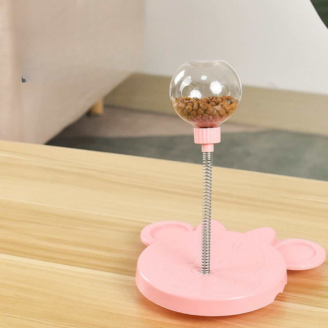 Interactive Wiggling Treat Dispensing Dog Toy