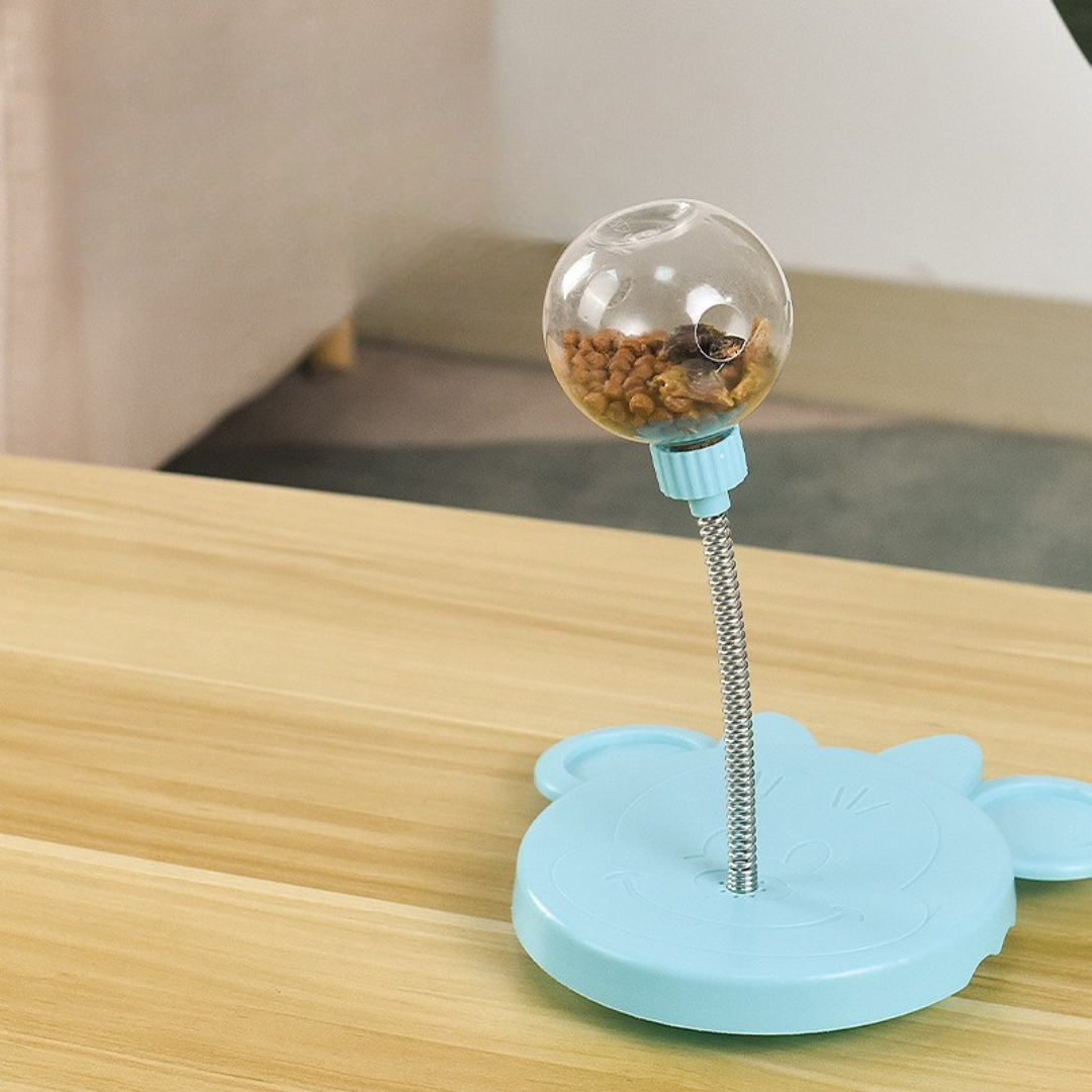 Interactive Wiggling Treat Dispensing Dog Toy