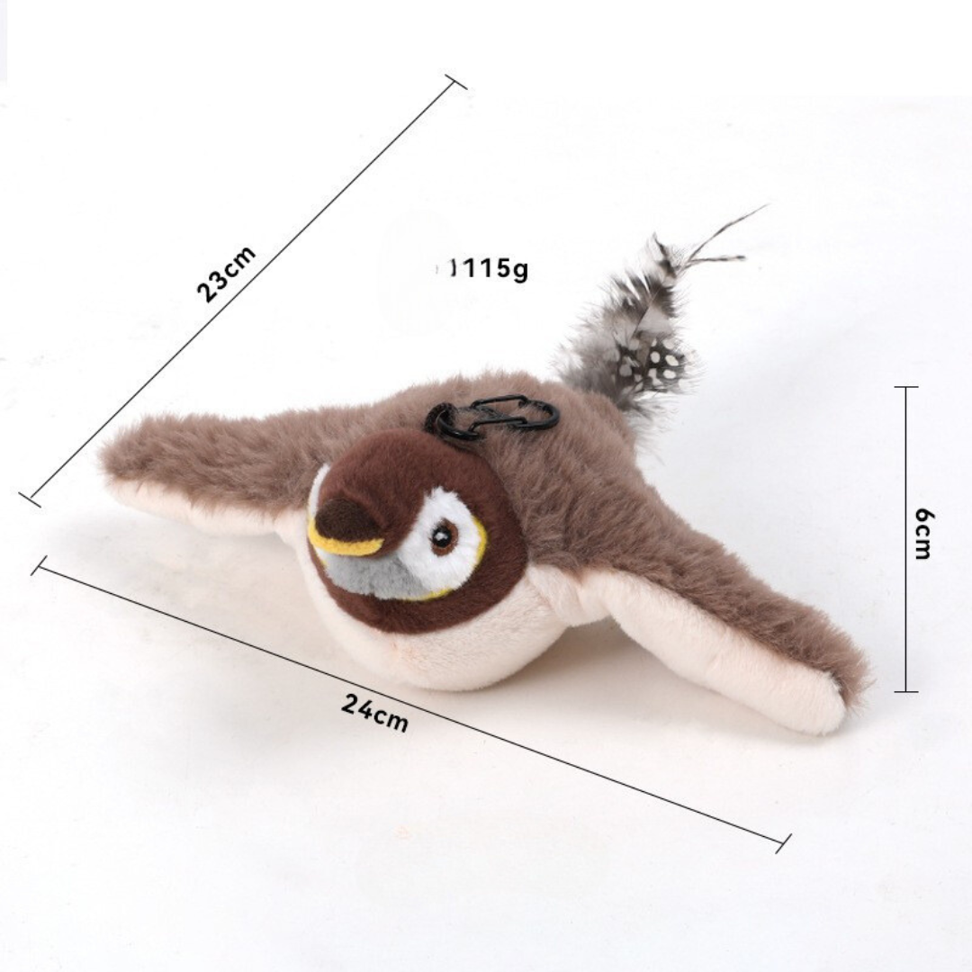 Interactive Flapping Bird Toy for Cats & Dogs