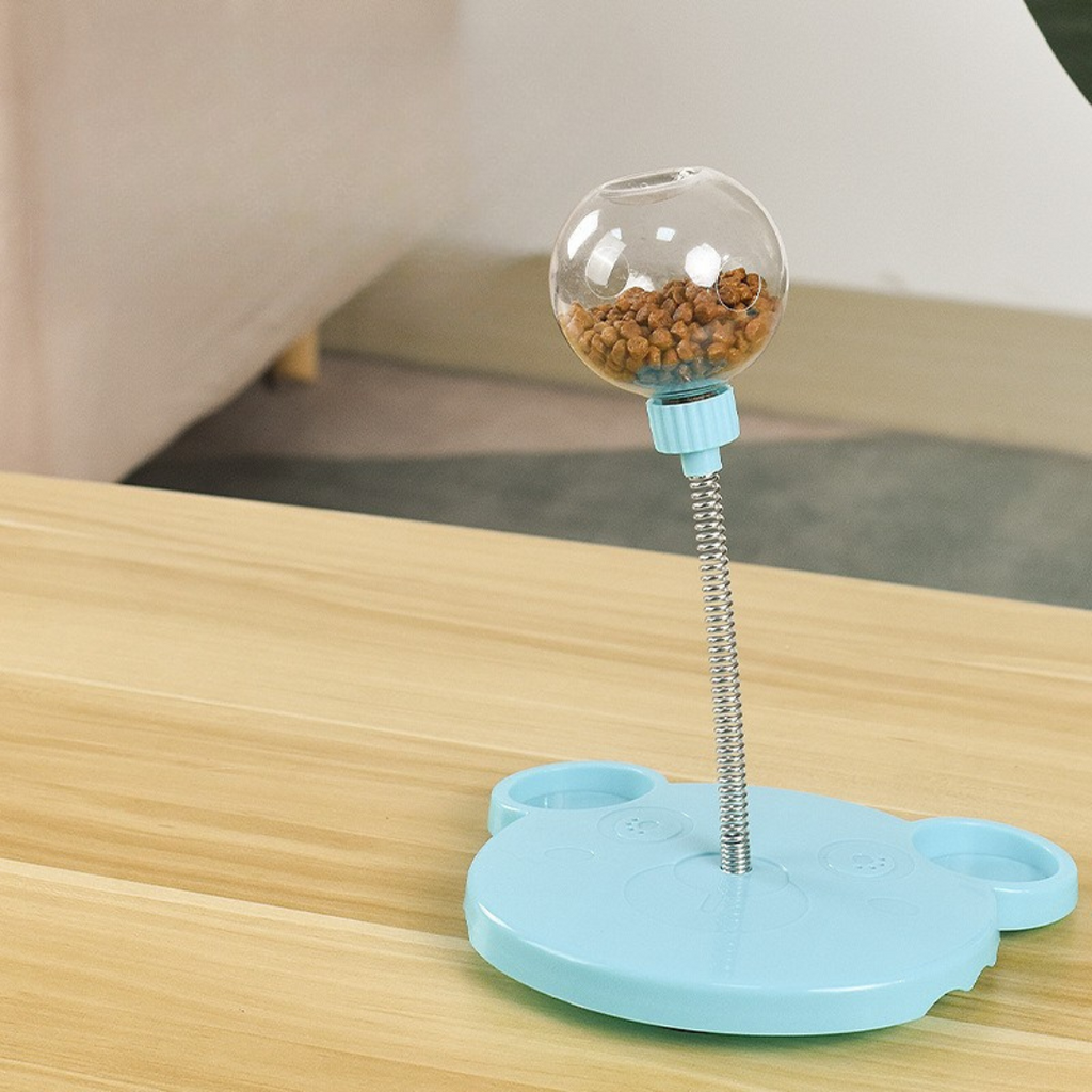 Interactive Wiggling Treat Dispensing Dog Toy