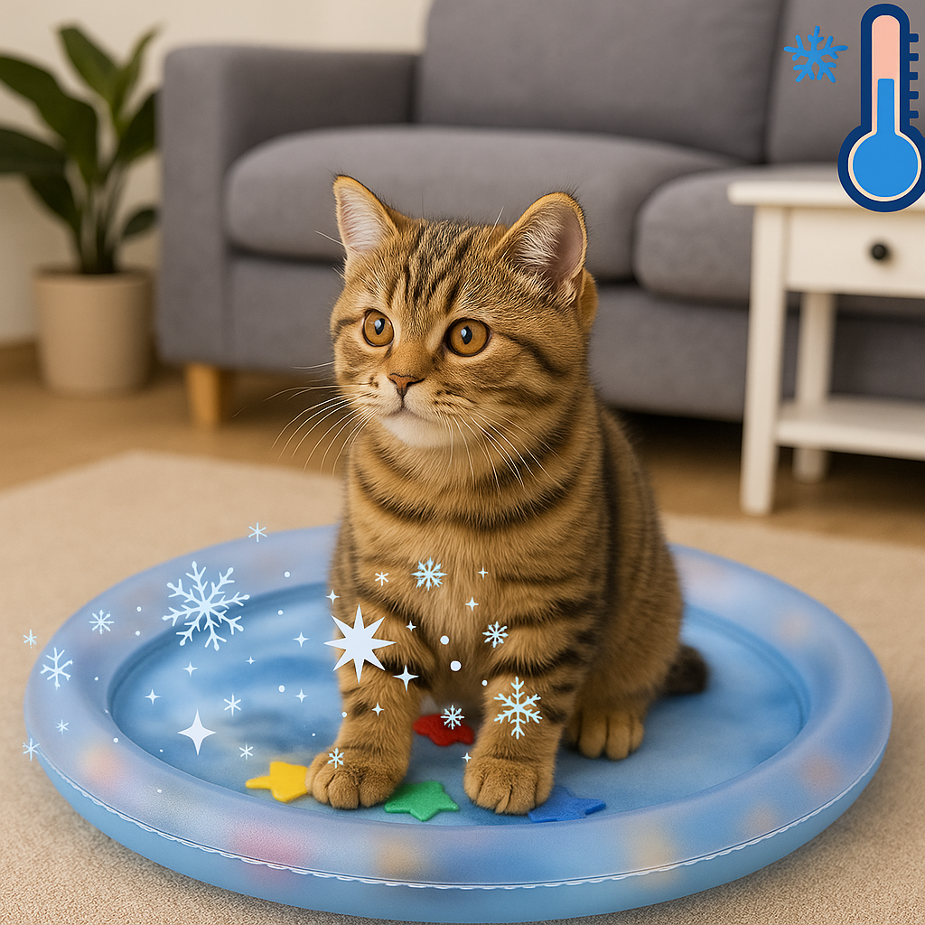Interactive Cooling Water Bed for Cats 2.0