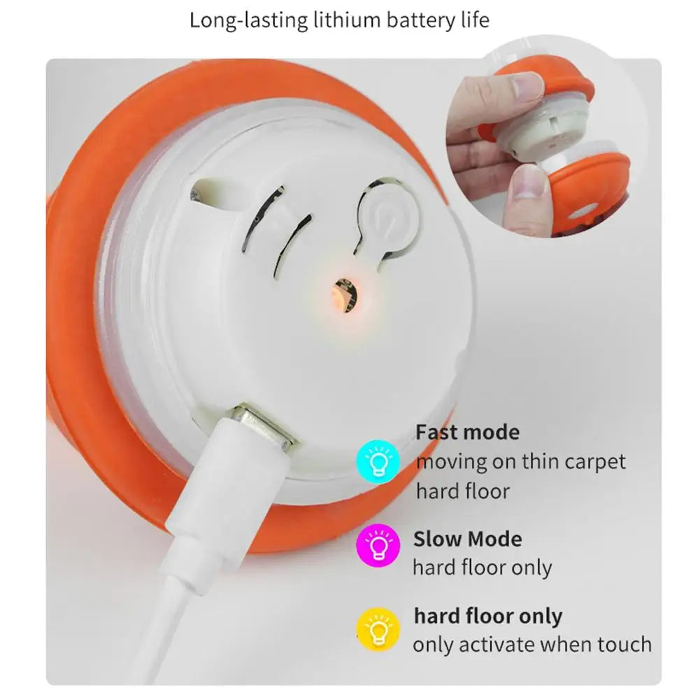 Smart Interactive Rechargeable Dog Ball – Automatic Motion Training Toy