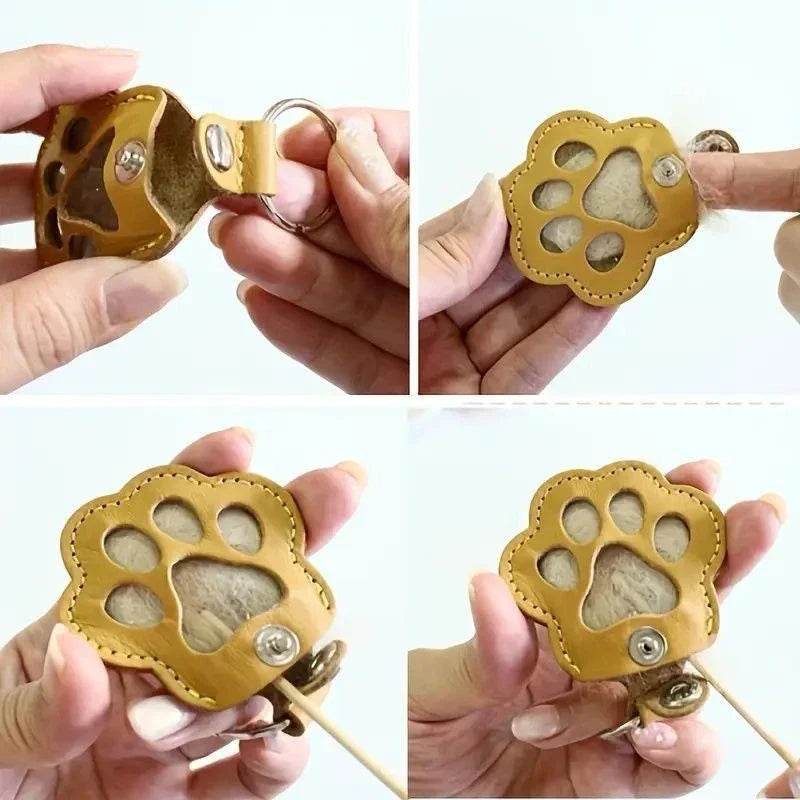 Pawfect Memories – Portable Pet Hair Storage Keychain