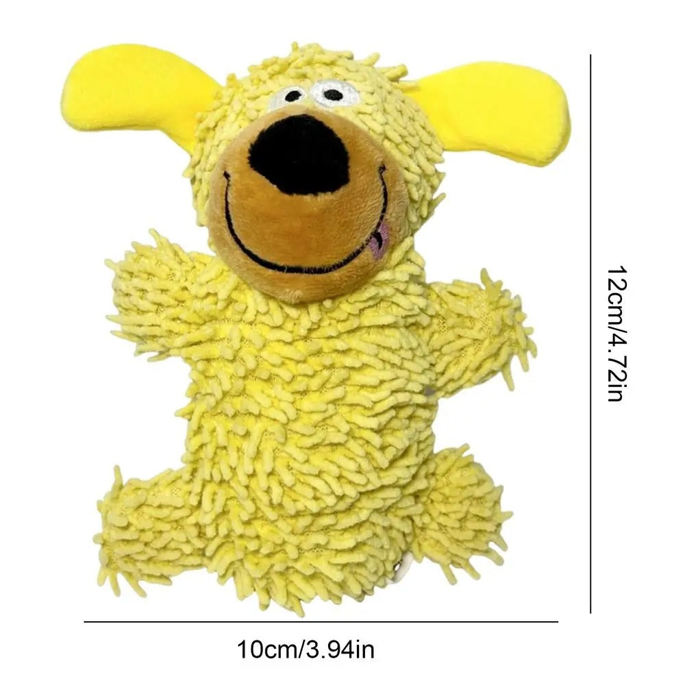 Giggling Dog Chew Toy with Textured Surface
