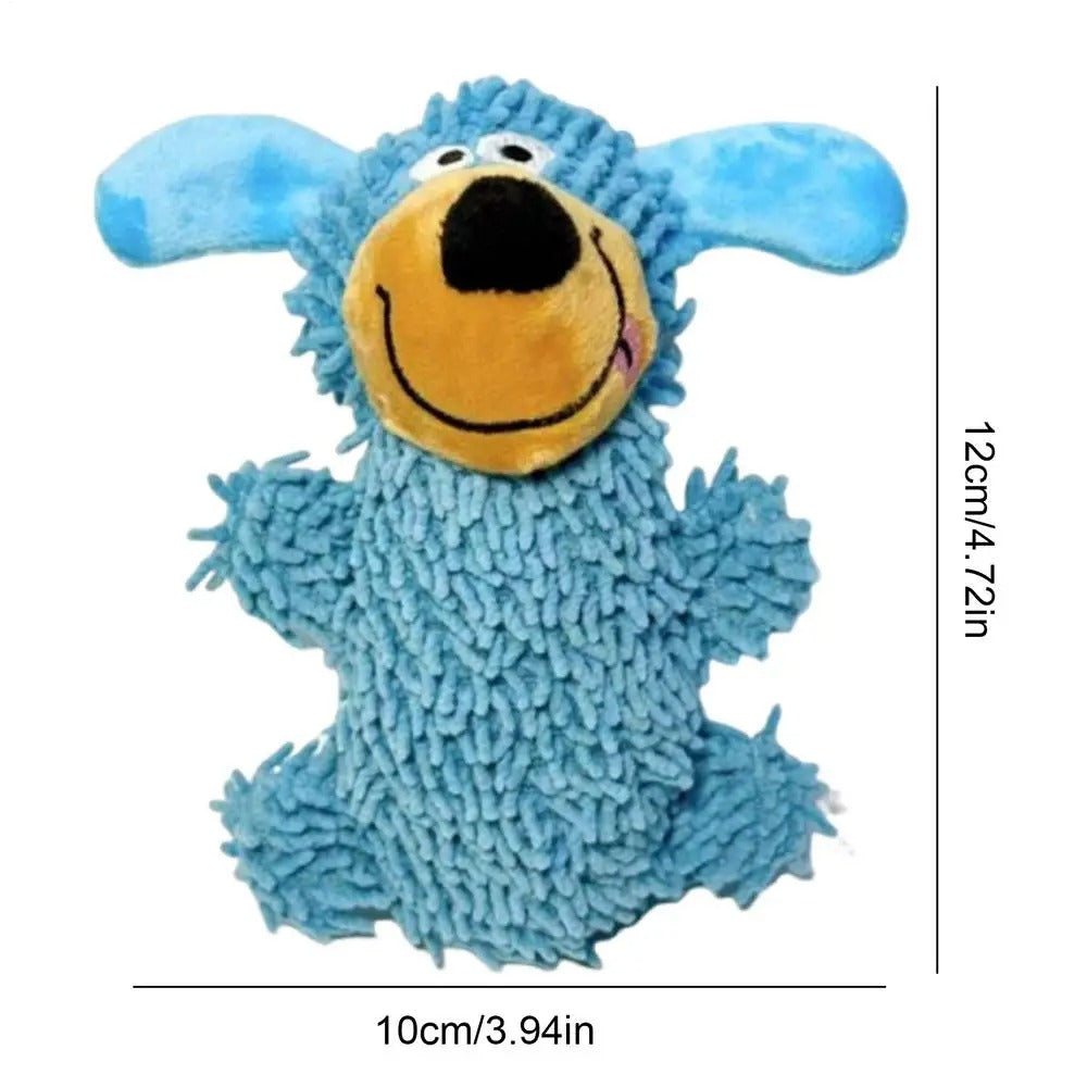 Giggling Dog Chew Toy with Textured Surface