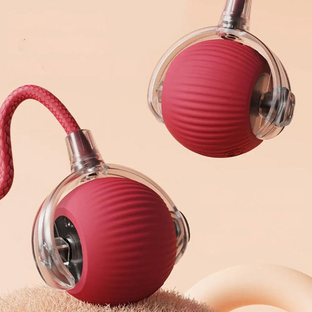 Interactive Cat Ball with Moving Tail Toy