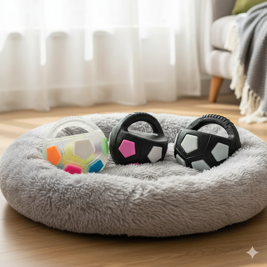 Durable Chew Toy Ball for Dogs – TPR Play Ball